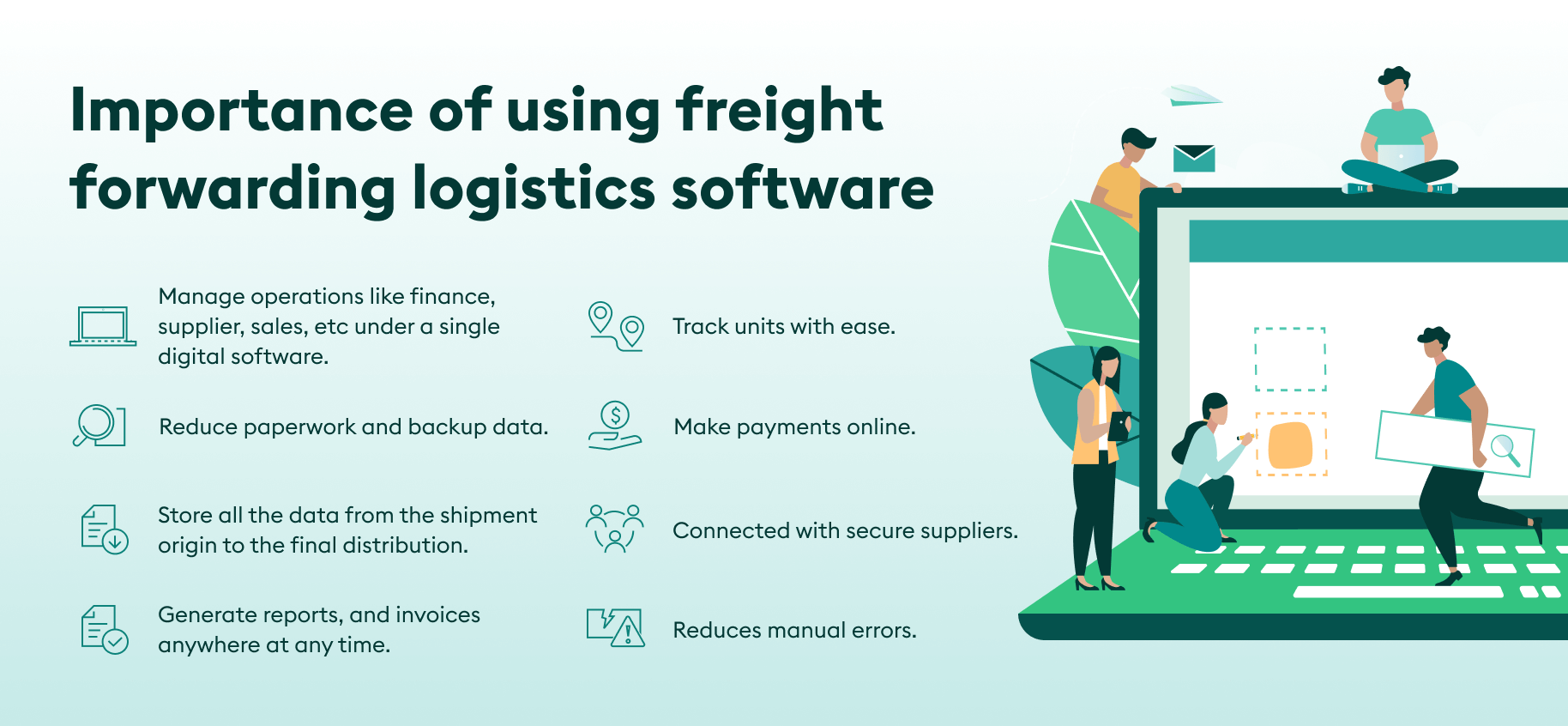 benefits of freight forwarding management software