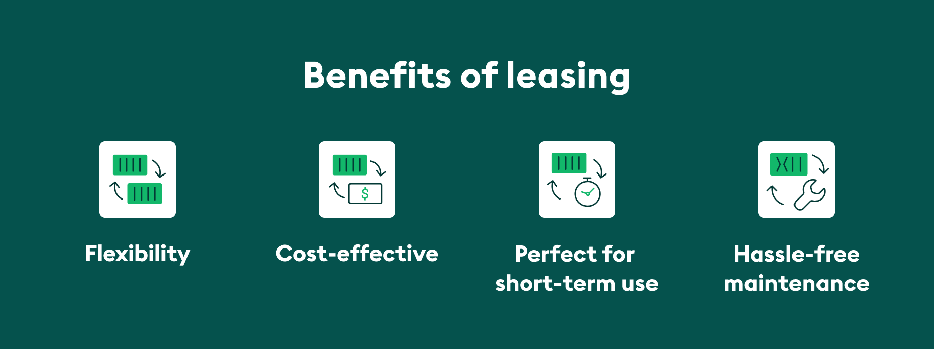 Benefits of leasing