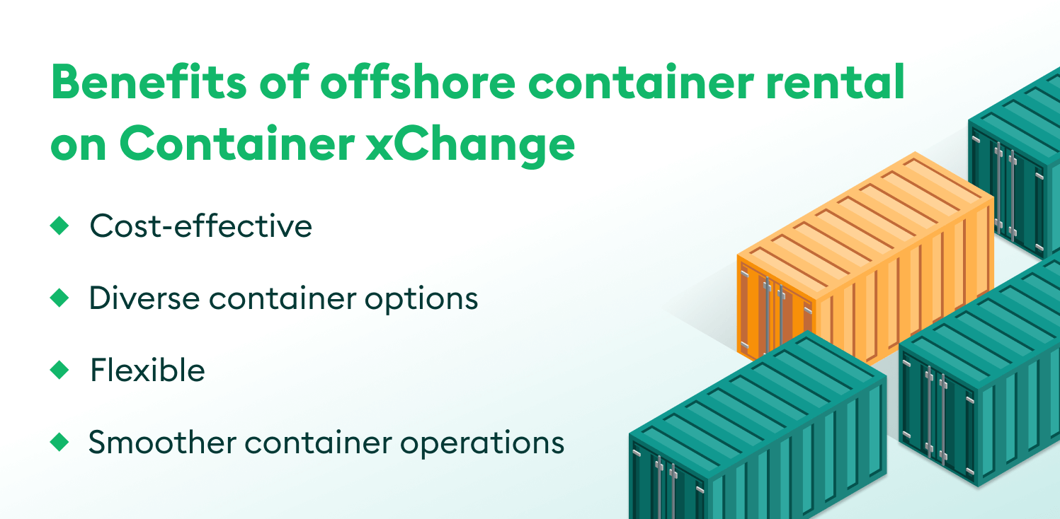 Benefits of offshore container rental