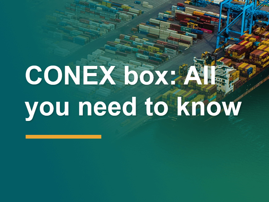 Learn all there is to know about conex boxes right here