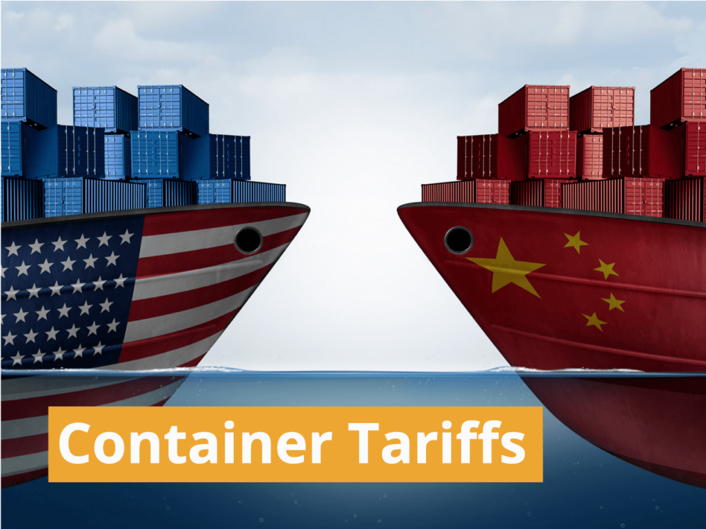 container tariffs us and china