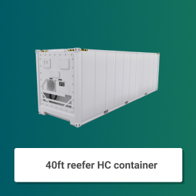 40ft reefer HC container