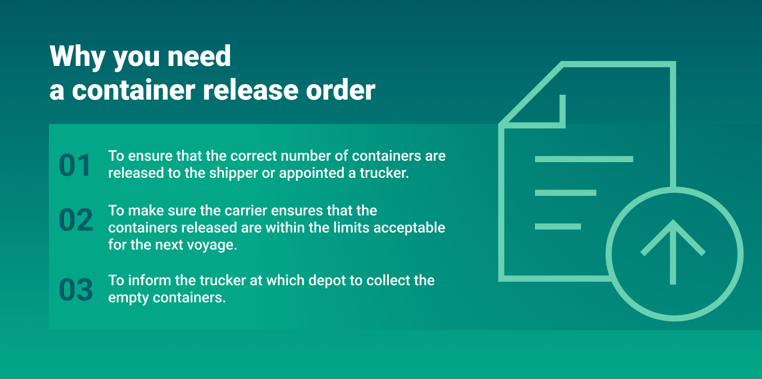 container release order importance